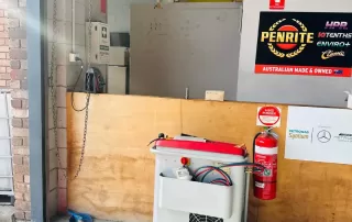 Car repair workshop equipment and safety setup Car repair workshop equipment and safety setup