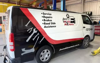 Mobile Mechanics service van Mobile Mechanics service van